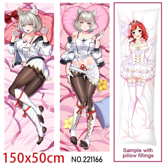 Anime Girl Mio Dakimakura Hugging Body Pillow Case Cover