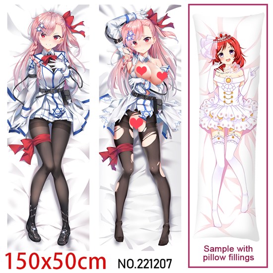 Anime Girl Negev Dakimakura Hugging Body Pillow Case Cover