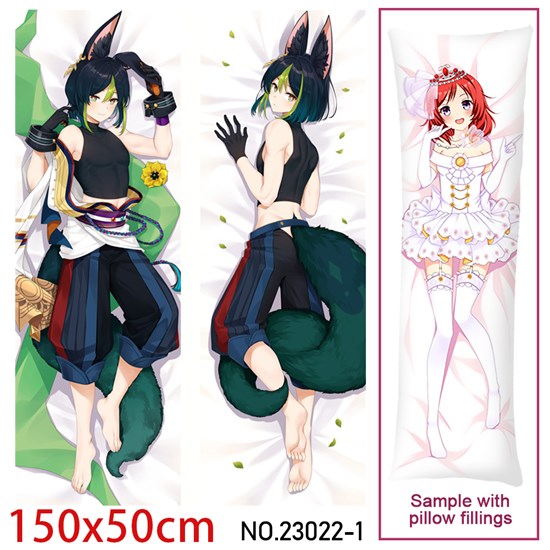 Anime Tighnari Dakimakura Hugging Body Pillow Case Cover