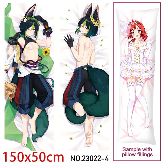 Anime Tighnari Dakimakura Hugging Body Pillow Case Cover