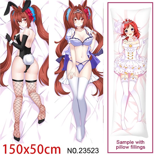 Anime Girl Daiwa Scarlet Dakimakura Hugging Body Pillow Case Cover