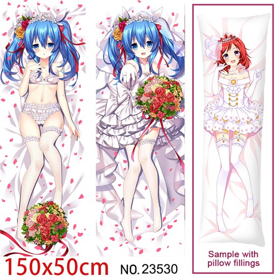 Anime Girl Himekawa Yoshino Dakimakura Hugging Body Pillow Case Cover