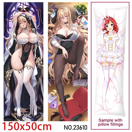 Anime Girl Azur Lane Dakimakura Hugging Body Pillow Case Cover