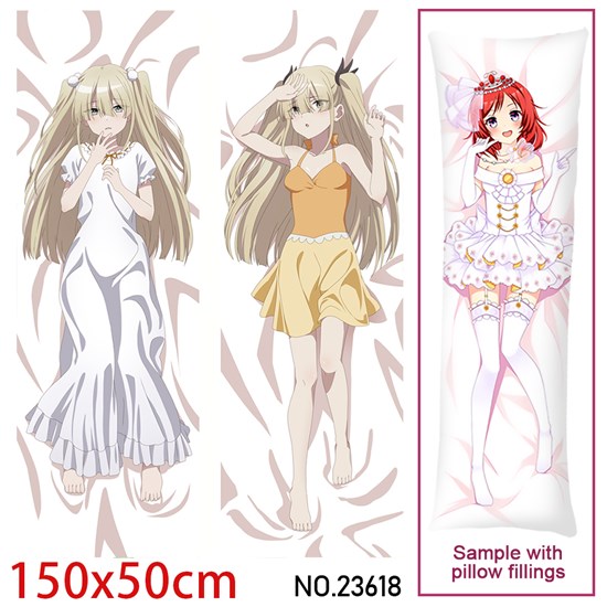 Anime Girl Erna Dakimakura Hugging Body Pillow Case Cover