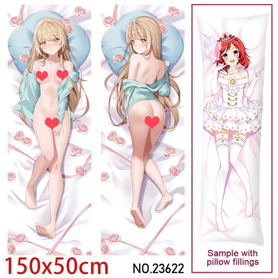 Anime Girl Shiina Mahiru Dakimakura Hugging Body Pillow Case Cover