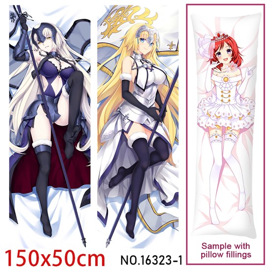 Anime Girl Joan of Arc Dakimakura Hugging Body Pillow Case Cover