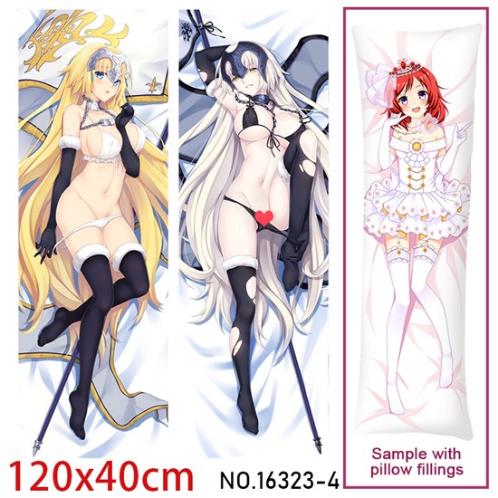 Anime Girl Joan of Arc Dakimakura Hugging Body Pillow Case Cover