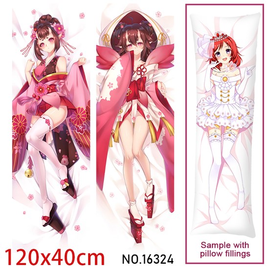 Anime Girl Momo Dakimakura Hugging Body Pillow Case Cover