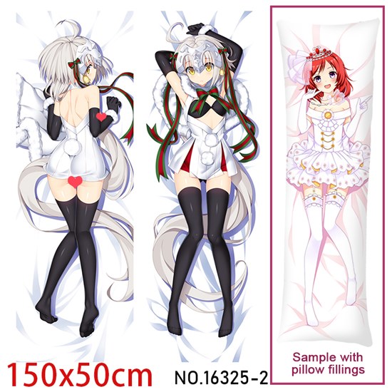 Anime Girl Joan of Arc Dakimakura Hugging Body Pillow Case Cover