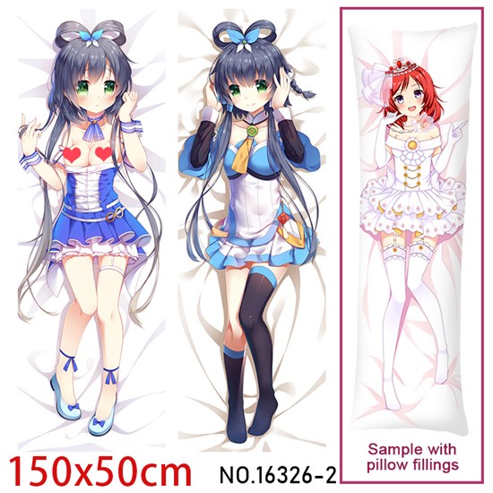 Anime Girl Luo Tianyi Dakimakura Hugging Body Pillow Case Cover