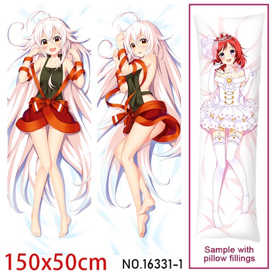 Anime Girl Chiya Dakimakura Hugging Body Pillow Case Cover