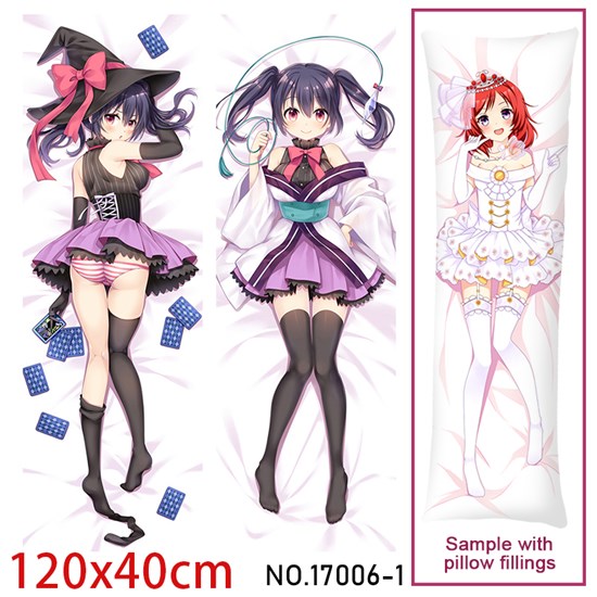 Anime Girl Yukimi Koume Dakimakura Hugging Body Pillow Case Cover