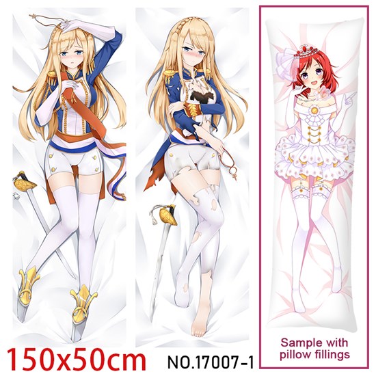 Anime Girl MNF Richelieu Dakimakura Hugging Body Pillow Case Cover