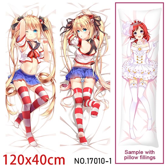 Anime Girl Andrea Doria Dakimakura Hugging Body Pillow Case Cover