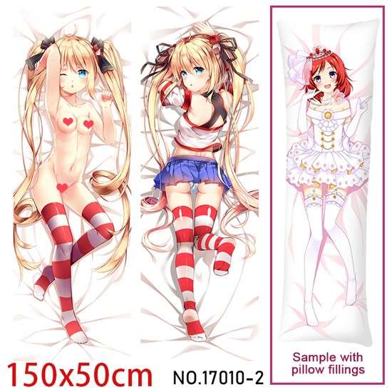 Anime Girl Andrea Doria Dakimakura Hugging Body Pillow Case Cover