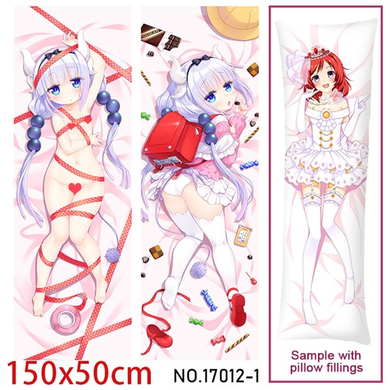 Anime Girl KannaKamui Dakimakura Hugging Body Pillow Case Cover