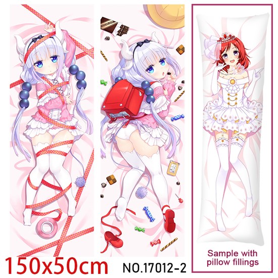 Anime Girl KannaKamui Dakimakura Hugging Body Pillow Case Cover
