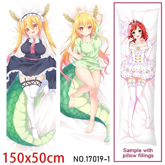 Anime Girl Tohru Dakimakura Hugging Body Pillow Case Cover