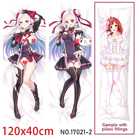 Anime Girl YuNa Dakimakura Hugging Body Pillow Case Cover