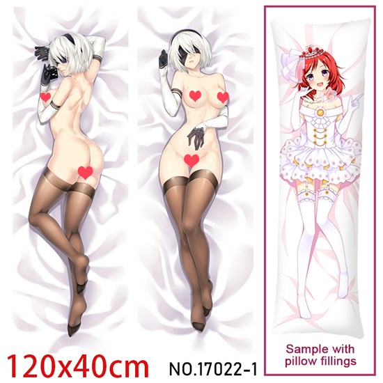Anime Girl 2B Dakimakura Hugging Body Pillow Case Cover