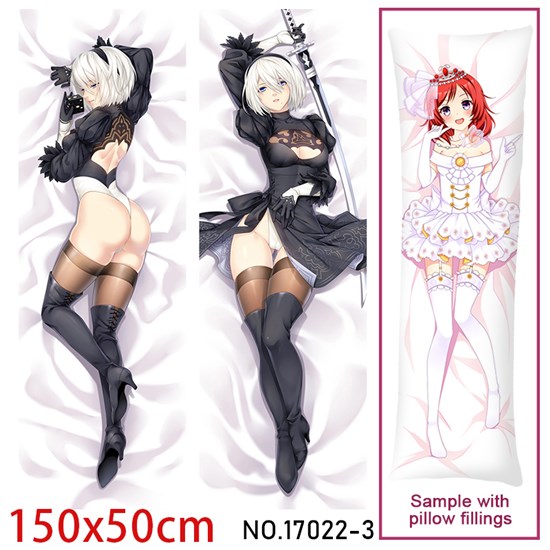 Anime Girl 2B Dakimakura Hugging Body Pillow Case Cover