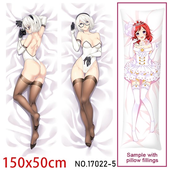 Anime Girl 2B Dakimakura Hugging Body Pillow Case Cover