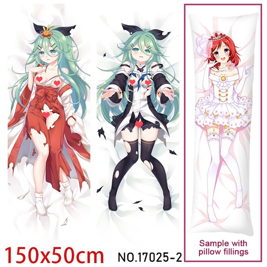 Anime Girl Yamakaze Dakimakura Hugging Body Pillow Case Cover