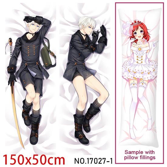Anime 9S Dakimakura Hugging Body Pillow Case Cover