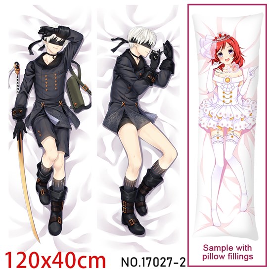 Anime 9S Dakimakura Hugging Body Pillow Case Cover