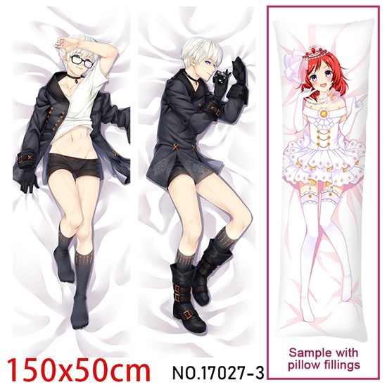Anime 9S Dakimakura Hugging Body Pillow Case Cover