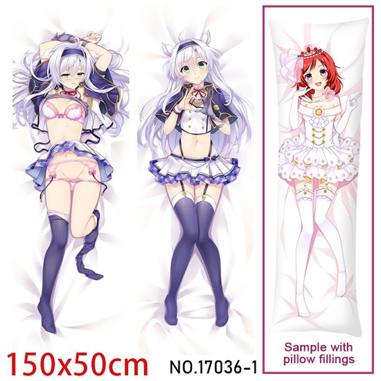 Anime Girl Sistine Fibel Dakimakura Hugging Body Pillow Case Cover