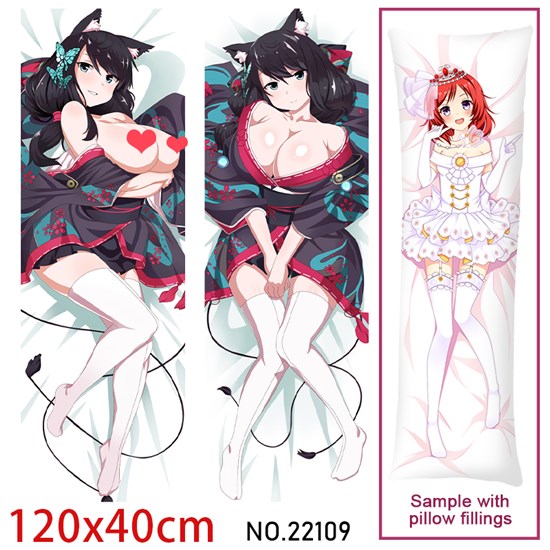 Anime Girl Indomitable Dakimakura Hugging Body Pillow Case Cover