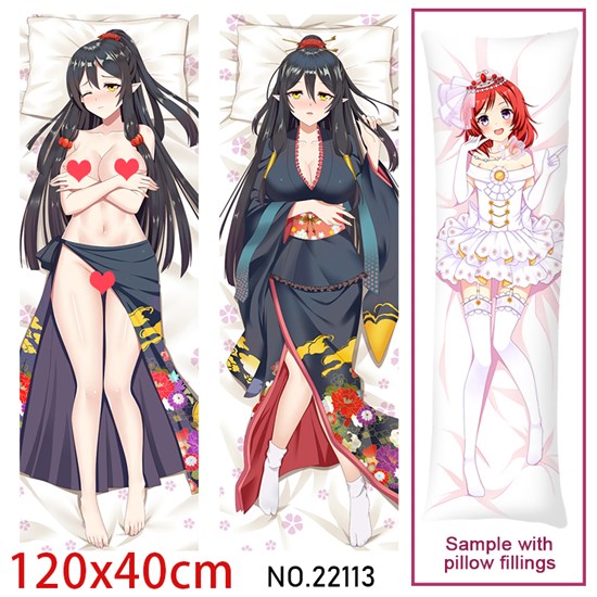 Anime Girl Tio Klarus Dakimakura Hugging Body Pillow Case Cover
