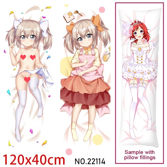 Anime Girl Latina Dakimakura Hugging Body Pillow Case Cover