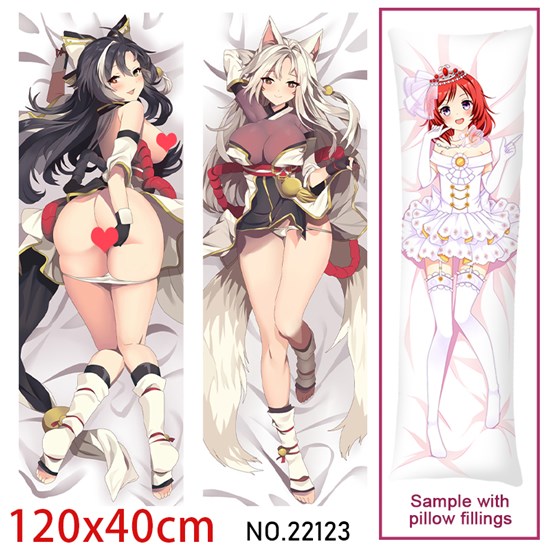 Anime Girl Eve Elesis Dakimakura Hugging Body Pillow Case Cover