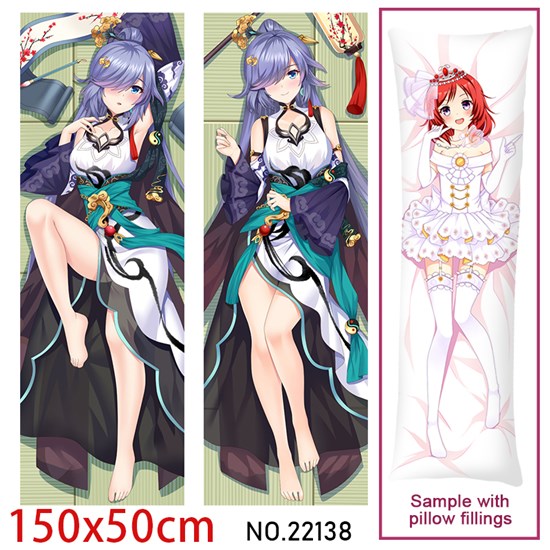 Anime Girl Fu Hua Dakimakura Hugging Body Pillow Case Cover