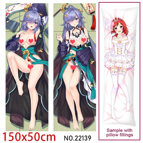 Anime Girl Fu Hua Dakimakura Hugging Body Pillow Case Cover