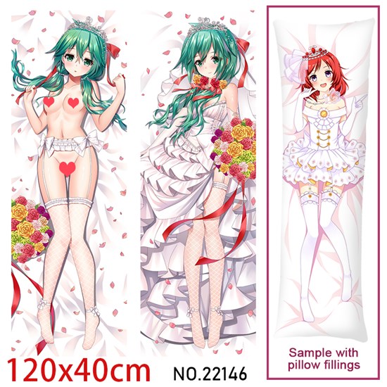 Anime Girl Kyono Natsumi Dakimakura Hugging Body Pillow Case Cover