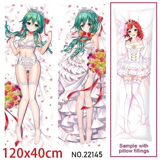 Anime Girl Kyono Natsumi Dakimakura Hugging Body Pillow Case Cover