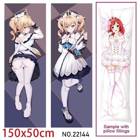 Anime Girl Barbara Gunnhildr Dakimakura Hugging Body Pillow Case Cover