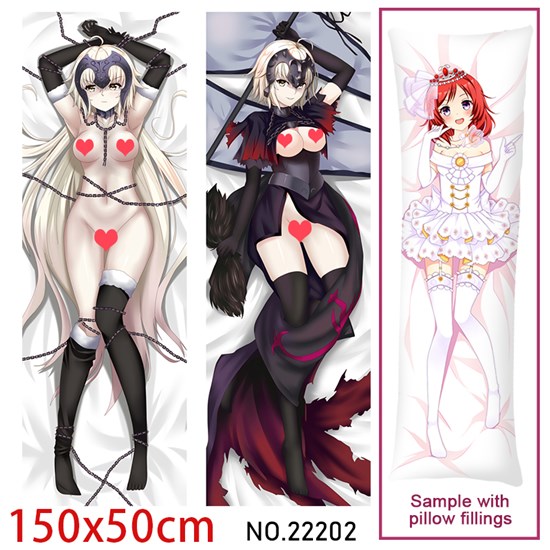Anime Girl Joan of Arc Dakimakura Hugging Body Pillow Case Cover