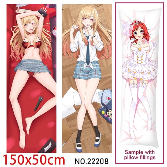 Anime Girl Kitagawa Marin Dakimakura Hugging Body Pillow Case Cover