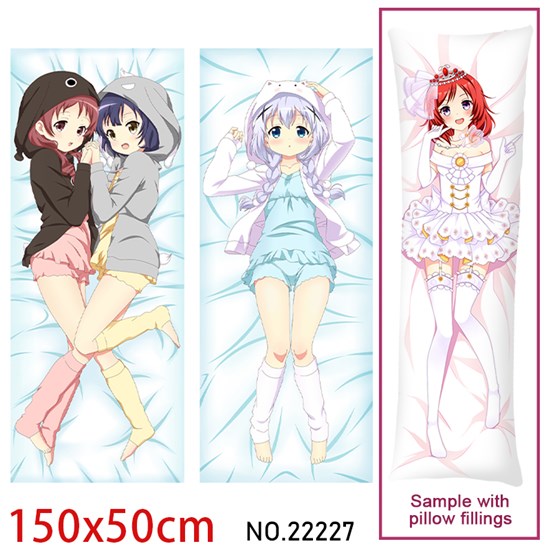 Anime Girl Chino Joga Maya Natsu Megumi Dakimakura Hugging Body Pillow Case Cover
