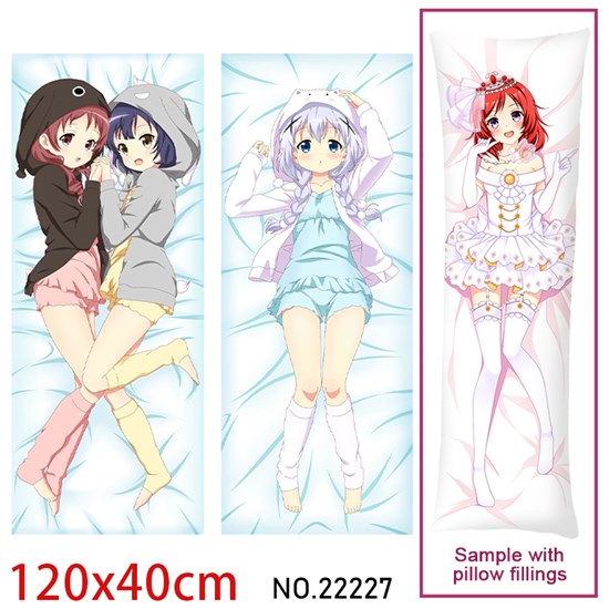Anime Girl Chino Joga Maya Natsu Megumi Dakimakura Hugging Body Pillow Case Cover