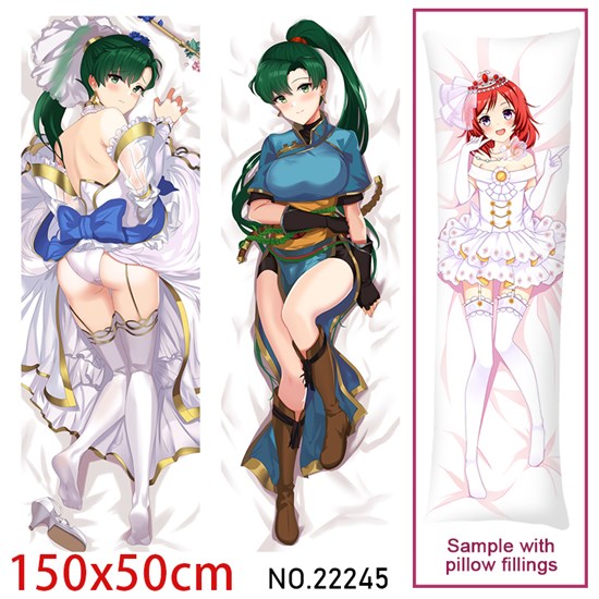 Anime Girl Lyndis Dakimakura Hugging Body Pillow Case Cover