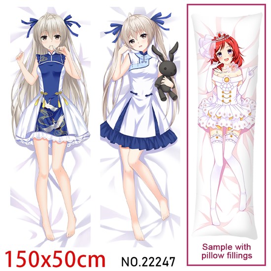 Anime Girl Sora Dakimakura Hugging Body Pillow Case Cover