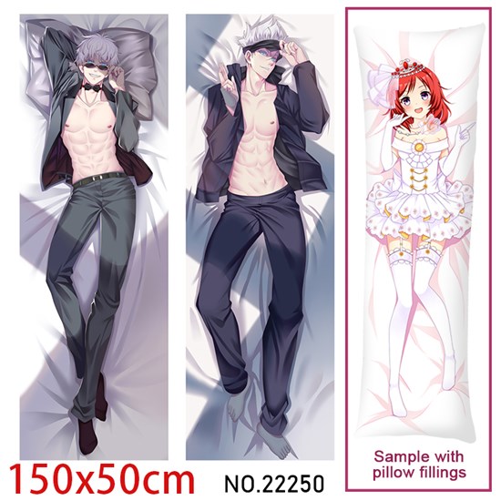 Anime Gojo Satoru Dakimakura Hugging Body Pillow Case Cover