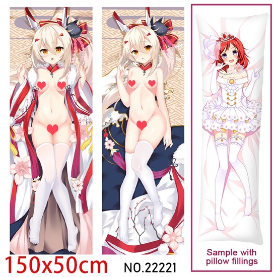 Anime Girl IJN Ayanami Dakimakura Hugging Body Pillow Case Cover