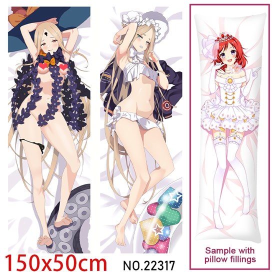 Anime Girl Abigail Williams Dakimakura Hugging Body Pillow Case Cover