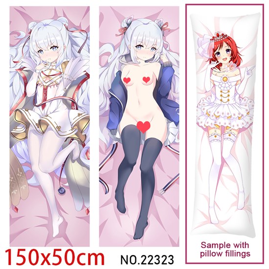 Anime Girl MNF Le Malin Dakimakura Hugging Body Pillow Case Cover